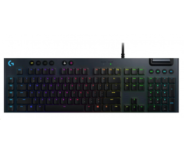 Logitech Keyboard G815, Mechanical Gaming, Lightsync RGB,Tacticle, US