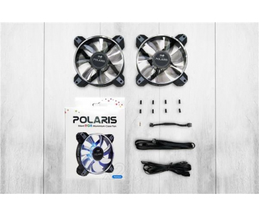 IN WIN ventilátor Polaris RGB Aluminium (single pack)