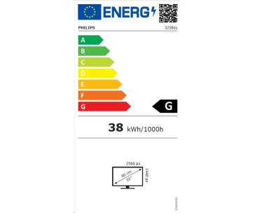 Philips MT IPS LED 31,5" 325B1L/00 - IPS panel, 2560x1440, 2xHDMI, DP, USB, repro, pivot