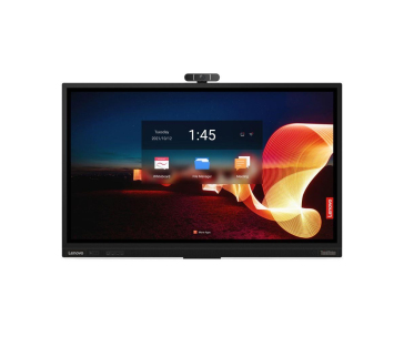 LENOVO LCD T65 - 65”,IPS,matný,16:9,3840x2160,Touch,60Hz,8ms,400cd/m2,1200:1,HDMI,DP,USB-C,ThB,RJ45,USBHub,VESA