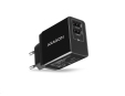 AXAGON ACU-DS16, SMART nabíječka do sítě 16W, 2x USB-A port, 5V/2.2A + 5V/1A