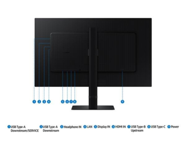 SAMSUNG MT LED LCD 27" ViewFinity S8 (S80UD) QHD, USB-C