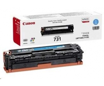 Canon TONER CRG-731C azurová pro i-SENSYS LBP7100Cn, LBP7110Cw, MF623Cn, MF628Cw, MF8230Cn, MF8280Cw (1 500 str.)