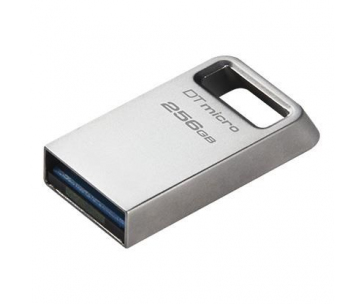 Kingston Flash Disk 256GB DataTraveler Micro 200MB/s Metal USB 3.2 Gen 1