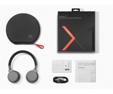 LENOVO sluchátka ThinkPad X1 Active Noise Cancellation Headphone - bezdrátové sluchátka,mic.,potlačení šumu (ENC),ANC