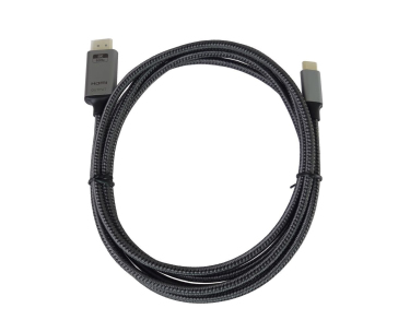 PremiumCord kabel USB-C na HDMI 2m rozlišení obrazu 8K@60Hz,4K@144Hz Aluminium