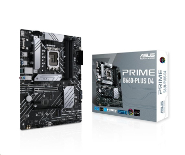 ASUS MB Sc LGA1700 PRIME B660-PLUS D4, Intel B660, 4xDDR4, 1xDP, 1xHDMI, 1xVGA