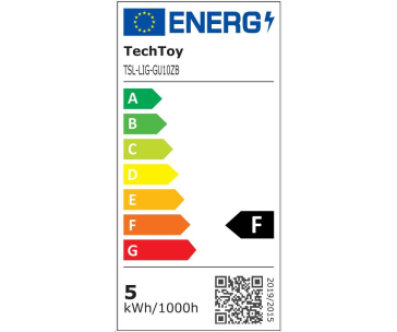 TechToy Smart Bulb RGB 4.7W GU10 ZigBee - polepeno