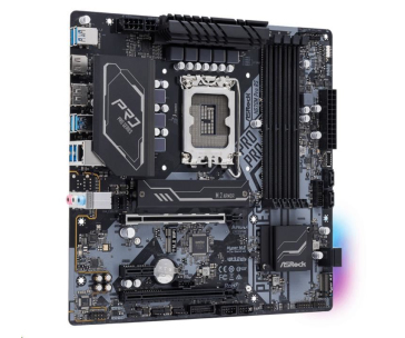 BAZAR - ASRock MB Sc LGA1700 H670M PRO RS, Intel H670, 4xDDR4, 1xDP, 1xHDMI, mATX - Po opravě (Komplet)