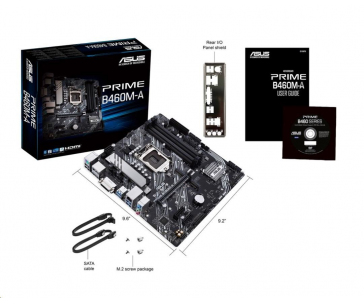 BAZAR ASUS MB Sc LGA1200 PRIME B460M-A, intel B460, 4xDDR4, VGA, mATX, - Po Opravě(bez příslušenství)