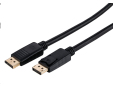 C-TECH kabel DisplayPort 1.2, 4K@60Hz, M/M, 5m