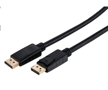 C-TECH kabel DisplayPort 1.2, 4K@60Hz, M/M, 5m