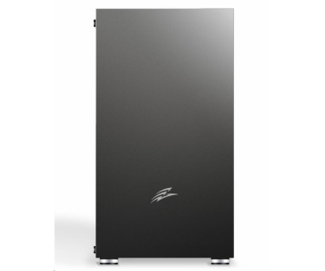 EVOLVEO M4, case mATX, 1x120mm PWM ventilátor, průhledná bočnice, černá