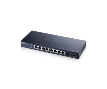 Zyxel XMG1915-10E, 8-port 2.5GbE, 2 SFP+ Smart Switch, hybird mode, standalone or NebulaFlex Cloud