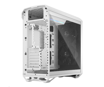 FRACTAL DESIGN skříň Torrent White TG Clear Tint, USB 3.1 Type-C, 2x USB 3.0, bez zdroje, E-ATX