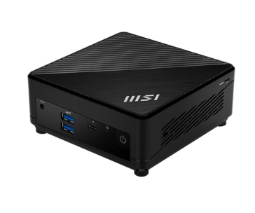 MSI PC Cubi 5 12M-261BEU - Intel Core i5-1235U, 2x SODIMM DDR4, 1x 2.5" + 1x M.2, WI-FI + BT, USB, VESA, bez OS, černá