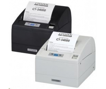 Citizen CT-S4000/L, USB, RS-232, 8 dots/mm (203 dpi), cutter, white