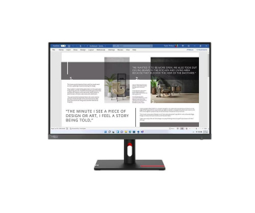 LENOVO LCD S27i-30 - 27",IPS,matný,16:9,1920x1080,100Hz,178/178,4ms,300cd/m2,1000:1,HDMI,VGA,VESA