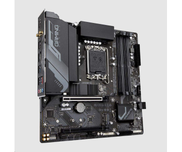 GIGABYTE MB Sc LGA1700 B760M GAMING X AX DDR4, Intel B760, 4xDDR4, 1xDP, 1xHDMI, WI-FI, mATX