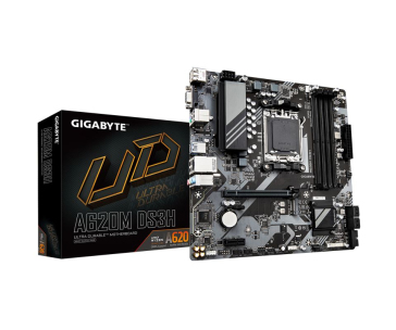 GIGABYTE MB Sc AM5 A620M DS3H, AMD A620, 4xDDR5, 1xDP, 1xHDMI, 1xD-Sub