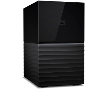 WD My Book Duo 20TB, Externí HDD, 2x USB 3.0, 1xUSB-C, RAID 0, 1, černá