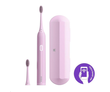 BAZAR - Tesla Smart Toothbrush Sonic TS200 Deluxe Pink - rozbaleno, vystaveno