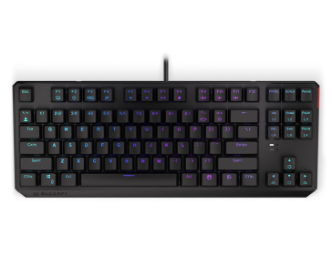 Endorfy herní klávesnice Thock TKL Brown / drátová / USB / brown switch / mechanická / CZ layout / černá RGB