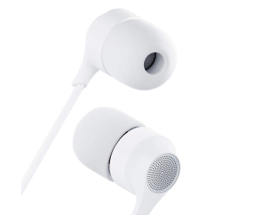 3mk sluchátka - Wired Earphones USB-C, bílá