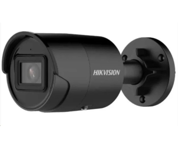 Hikvision DS-2CD2046G2-IU(2.8mm)(C)(BLACK),4MPix IP Bullet AcuSense kamera; IR 40m, mikrofon, černá