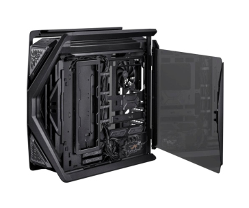 ASUS case ROG HYPERION (GR701) BTF, Big Tower, průhledná bočnice, 4x 140mm Fan, černá