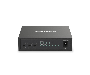 MERCUSYS switch MS106LP (6x100Mb/s,4xPoE+,40W,fanless)