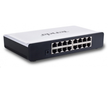 Tenda S16 16-Port Fast Ethernet Switch, 10/100 Mb/s, Desktop