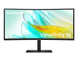 SAMSUNG MT LED LCD Monitor 34" Samsung ViewFinity S65UC  - prohnutý,VA,3440x1440,5ms,100Hz,HDMI,DisplayPort,USB3