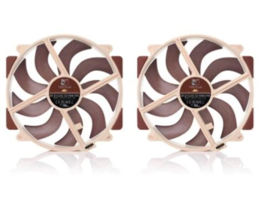 NOCTUA Ventilátory NF-A14x25r G2 PWM, Set 2 Ventilátorů, 140x140x25, PWM