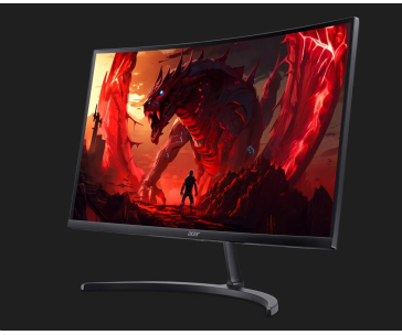 ACER LCD Nitro ED273US3bmiipx 69cm (27") VA LED Curved, WQHD 2560x1440@180Hz DP, 144Hz HDMI, 250cd/m2, 178/178,Black