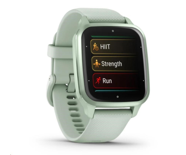 Garmin Venu Sq 2, Metallic Mint / Cool Mint silikonový řemínek, EU