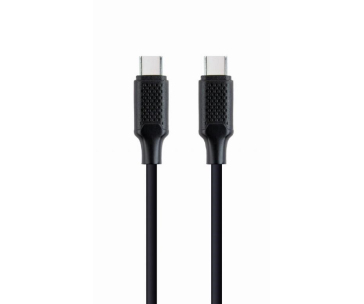 GEMBIRD Kabel USB PD (Power Delivery), 60W, Type-C na Type-C kabel (CM/CM), 1,5m, datový a napájecí, černá