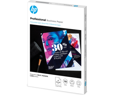 HP Prof Biz Gls 180g A4 150sh FSC Paper