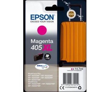 EPSON ink Singlepack Magenta 405XL Durabrite Ultra