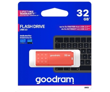 GOODRAM Flash Disk UME3 32GB USB 3.0 oranžová