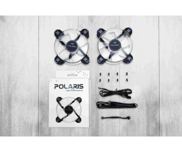 IN WIN ventilátor Polaris RGB (twin pack)