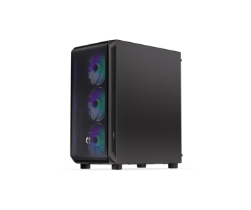 Endorfy skříň Arx 500 ARGB / ATX / 5 x 140 ARGB fan (až 7 fans) / 2xUSB-A / USB-C / tvrzené sklo  / mesh panel /  černá