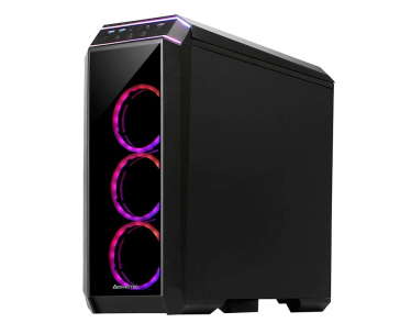 CHIEFTEC skříň STALLION II, ATX, 1x USB-C 3.2, 2x USB 3.1, 1x USB 2.0, 4x 120mm RGB Fan, černá