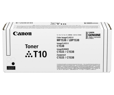 CANON TONER T10 BLACK pro i-SENSYS X C1533i, C1533iF, C1538i, C1538Fi  (13 000 str.)