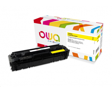 OWA Armor toner pro CANON LBP 611Cn, 613Cdw, 631Cn, 633Cdw, MFP635Cx, 2200 str., žlutá/yellow (CRG045H Y)