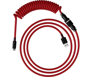 HyperX USB-C Coiled Cable Red-Black - Příslušenství ke klávesnici