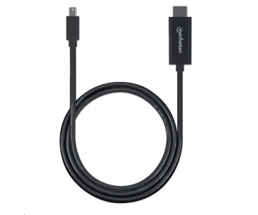 MANHATTAN Kabel Mini DisplayPort na HDMI (1080p), 1.8m, černý