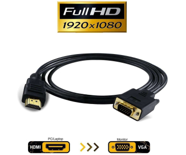 PremiumCord kabel s HDMI na VGA převodníkem, 2m