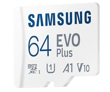 Samsung micro SDXC karta 64GB EVO Plus + SD adaptér