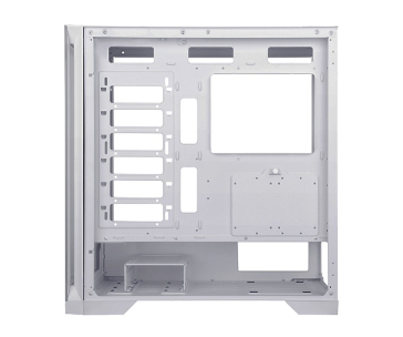 EVOLVEO Ptero Q2W, 2x čelní panel - sklo /mřížka, case ATX, bílá